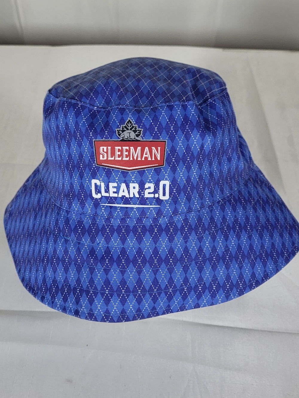 Reversible Blue Clear 2.0 Patterned Bucket Hat